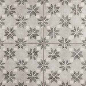 Cementine Ceramic 16 by 16 Antique Stelle